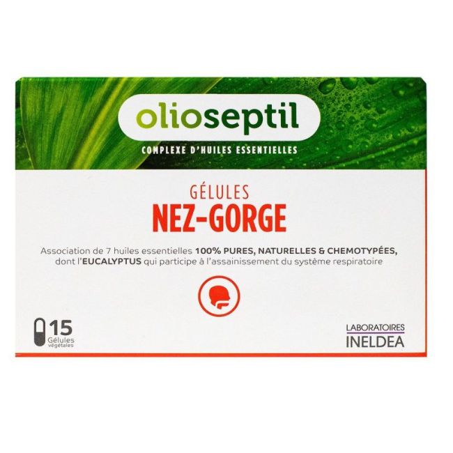 Olioseptil Gel Nez Gorge B/15