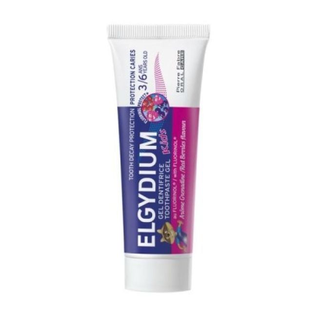 Elgydium Kids Protection Caries Pate Dentifrice Grenadine T/50Ml