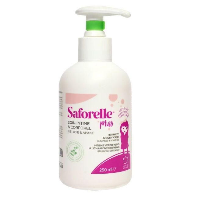 Saforelle Miss Gel Soin Intime Et Corporel Hypoallergenique Fl Pompe/250Ml