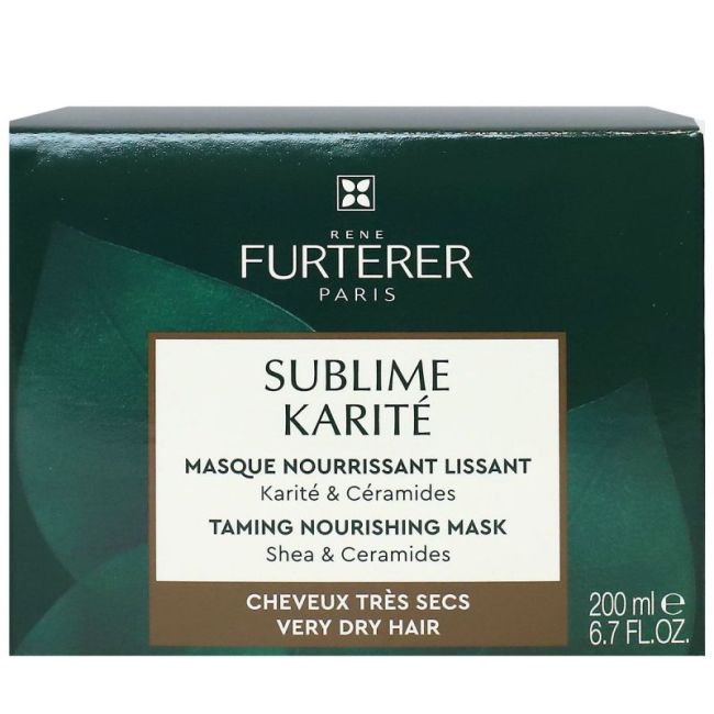 Rene Furterer Sublime Karite Masque Nourrissant Lissant Pot/200Ml