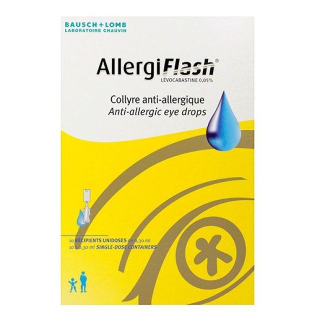 Allergiflash 0,05 % Collyre Sol Recip Unidose 10Unid