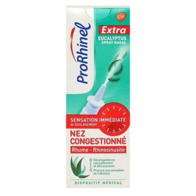 Prorhinel Extra Eucalyptus Spray Nasal Decongestionnant Fl/20Ml