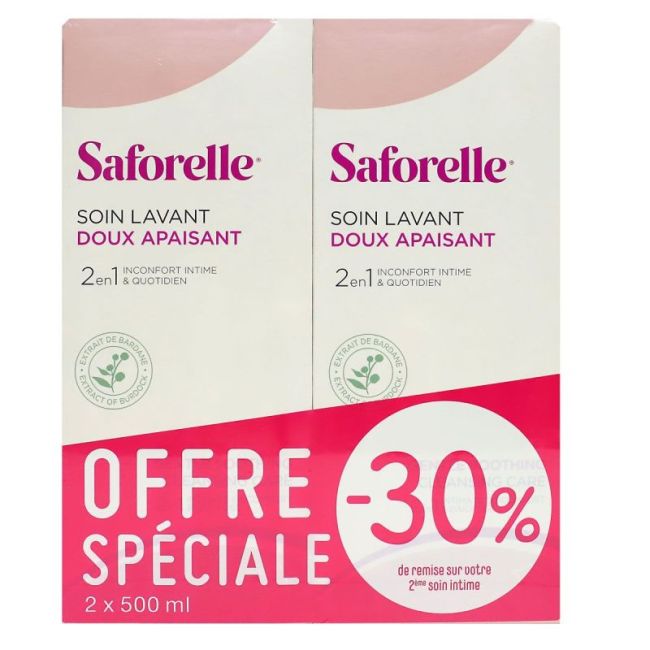 Saforelle Sol Soin Lavant Doux 2Fl/500Ml