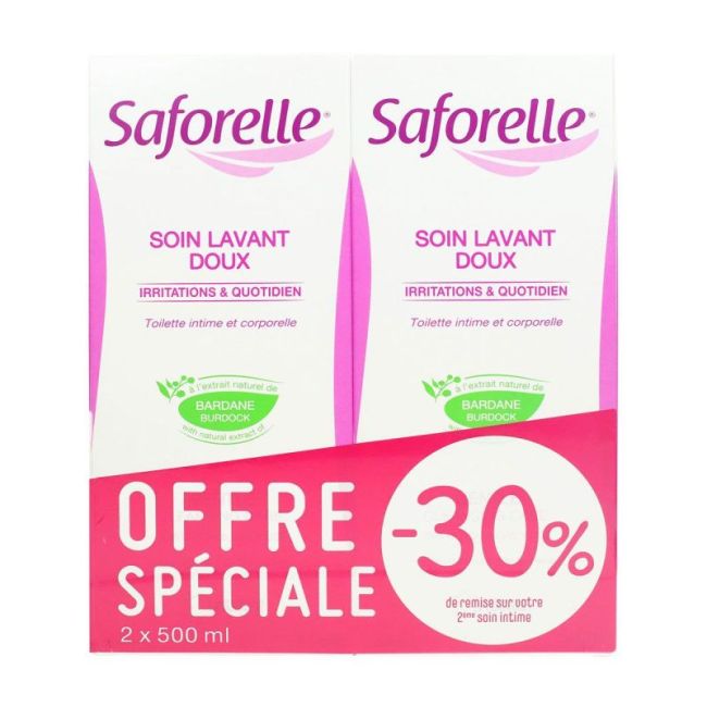 Saforelle Sol Soin Lavant Doux 2Fl/500Ml