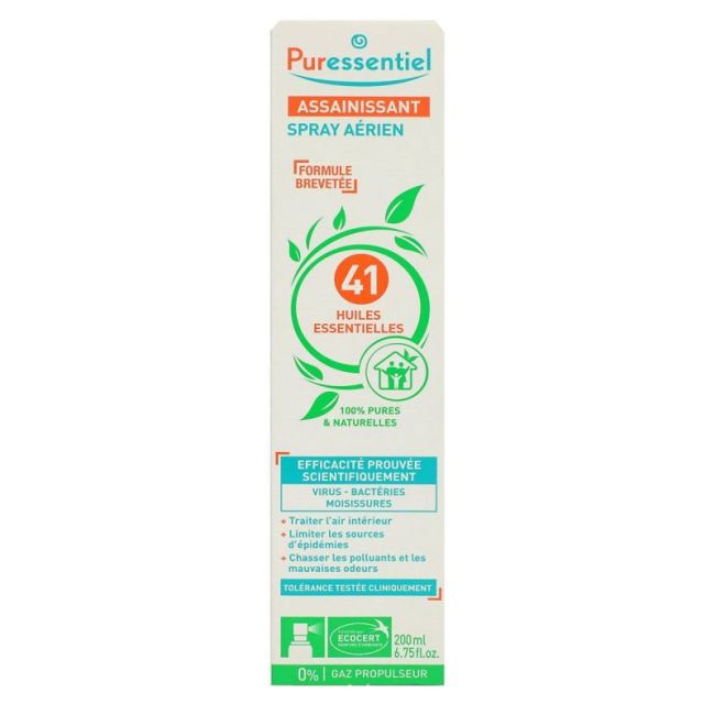 Puressentiel Assainissant Spray Aerien 41 Huiles Essentielles Fl/200Ml