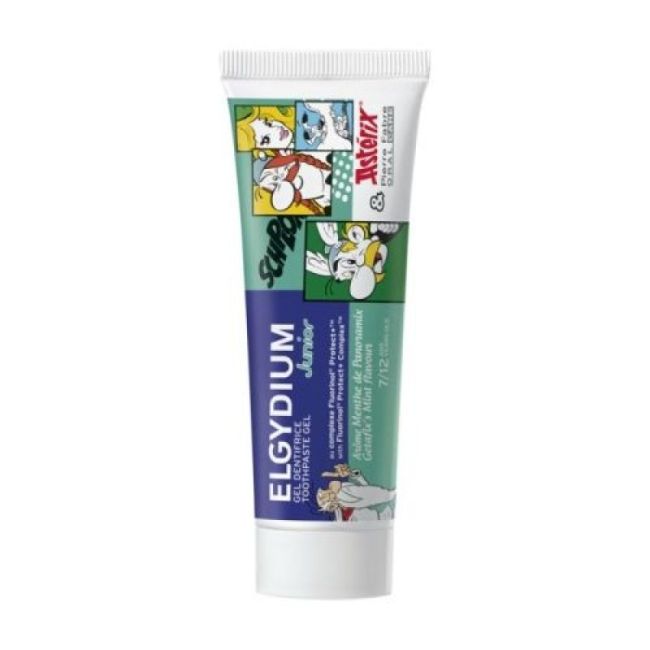 Elgydium Junior Asterix Pate Dentifrice Menthe Douce T/50Ml