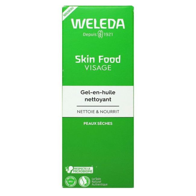 Weleda Skin Food Gel En Huile Nettoyant Visage T/75Ml