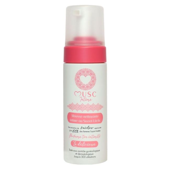 Musc Intime La Delicieuse Mousse Intime Sweet Litchi Fl Pompe/150Ml