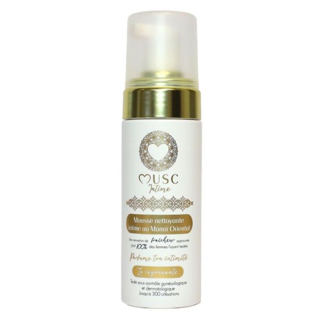 Musc Intime La Rayonnante Mousse Intime Monoi Oriental Fl Pompe/150Ml