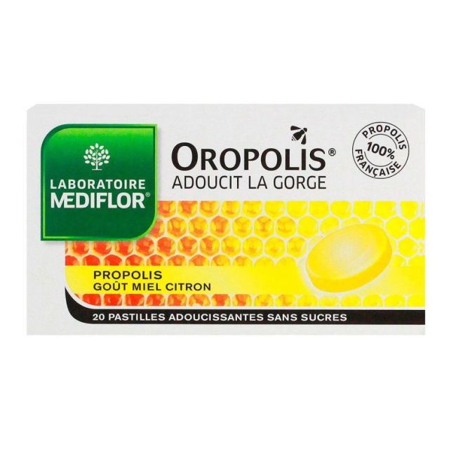 Vicks Oropolis Past A Sucer Miel Citron B/20