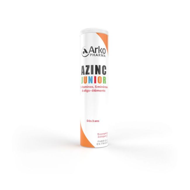 Azinc Vitalite Junior Cpr A Croquer Cola Des 4 Ans B/30