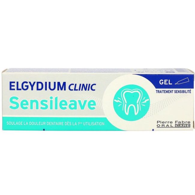 Elgydium Clinic Sensileave Gel Dents Sensibles T/30Ml