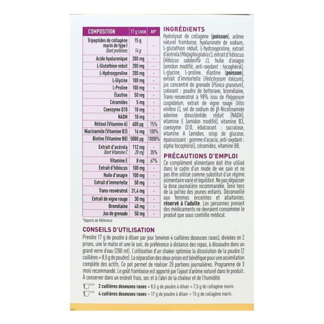 Granions Collagene Eternity Tripeptides De Collagene Pdr Pot/260G