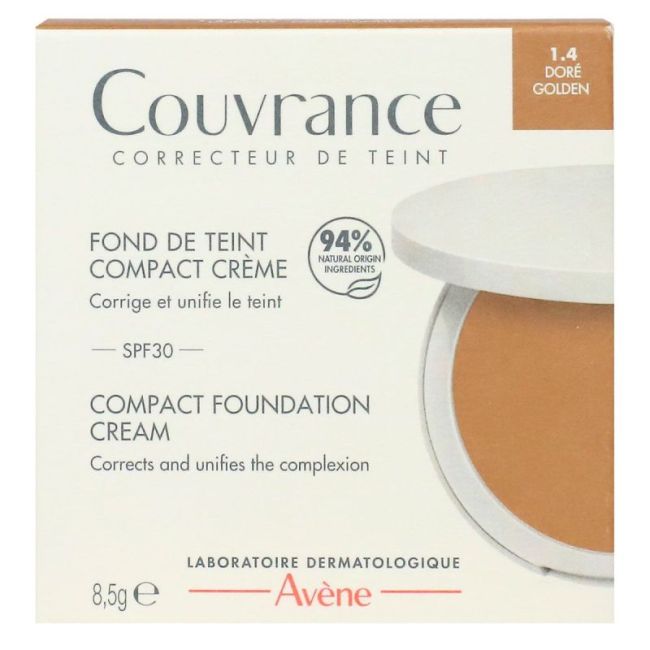Avene Couvrance Fd Teint Creme Dore 1.4 Boitier/8,5G