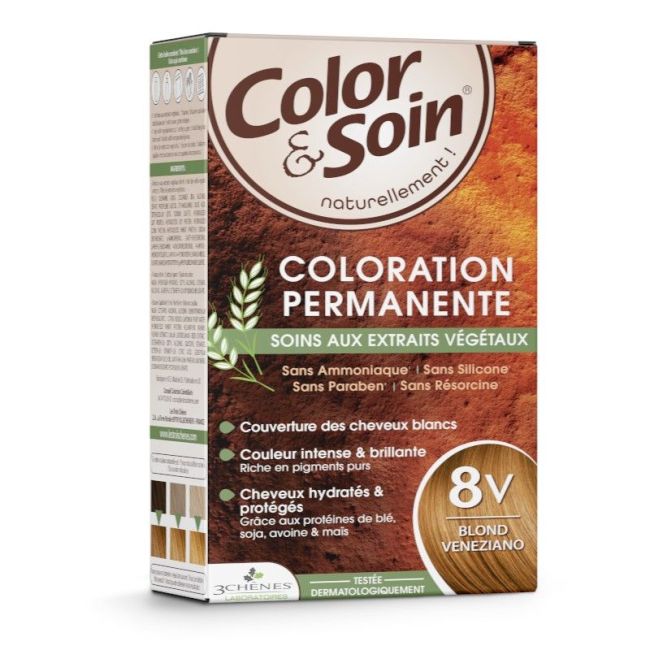 Color&Soin Kit Coloration Permanente 8V Blond Veneziano