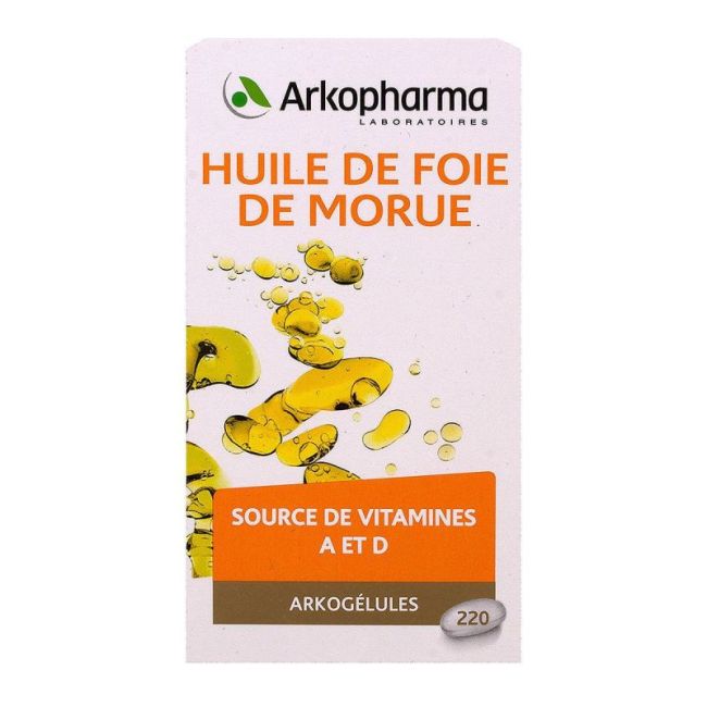 Arkogelules Huile De Foie De Morue Caps Fl/220
