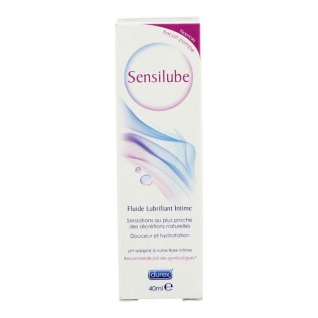Sensilube Durex Fluide Lubrifiant Intime Fl Pompe/40Ml