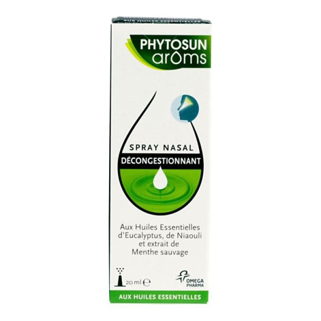 Phytosun Aroms Spray Nasal Decongestionnant Fl/20Ml