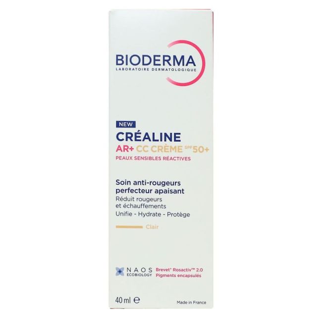 Bioderma Crealine Ar+ Cc Creme Spf 50+ Cr Fl/40Ml