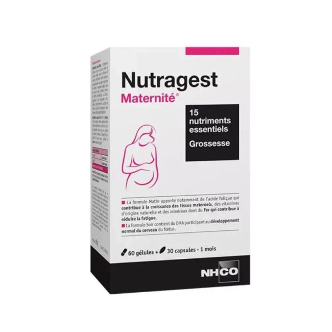 Nhco Nutragest Maternite Gel + Caps Grossesse B/60+30