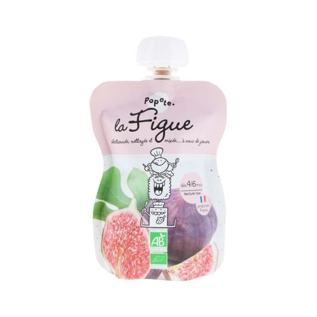 Popote Aliment Infant Figue Bio Gourde/120G