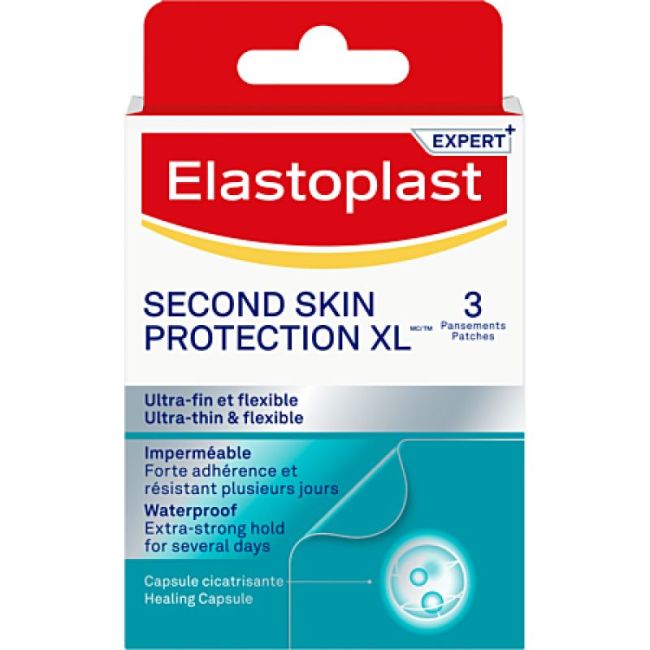 Elastoplast Second Skin Protection Pans Hydrocolloide Xl B/3