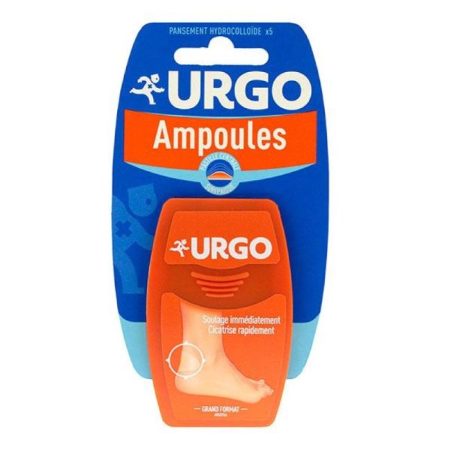 Urgo Ampoule Pans Seconde Peau Talon B/5