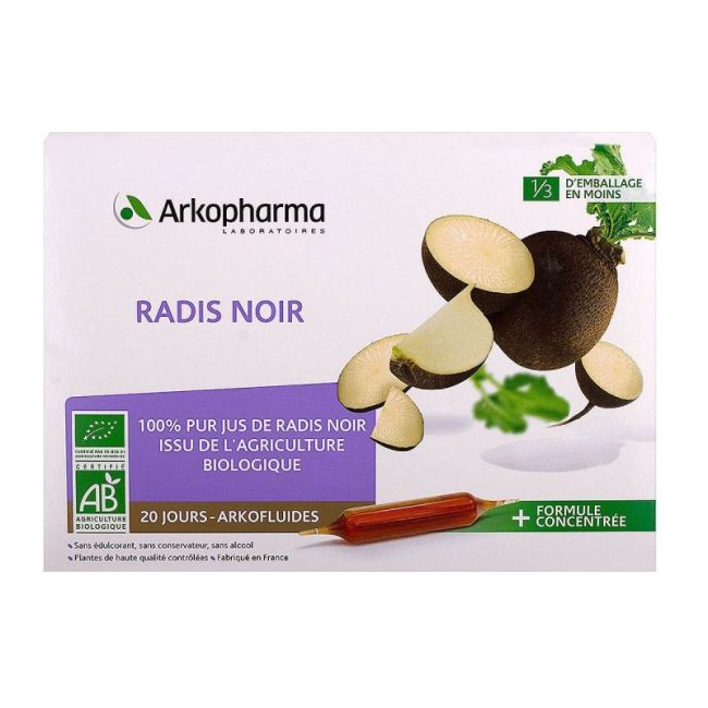 Arkofluide Bio Ultraextract Radis Noir S Buv 20Amp/10Ml