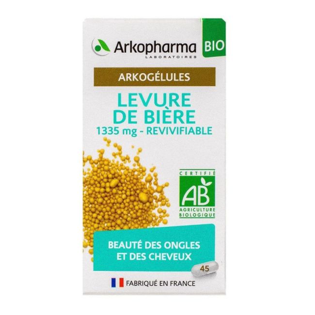 Arkogelules Levure De Biere Revivifiable Bio Gel Fl/45