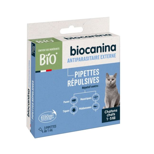 Biocanina Bio Pipette Repulsive Chat/Chaton 1Pipette/1Ml