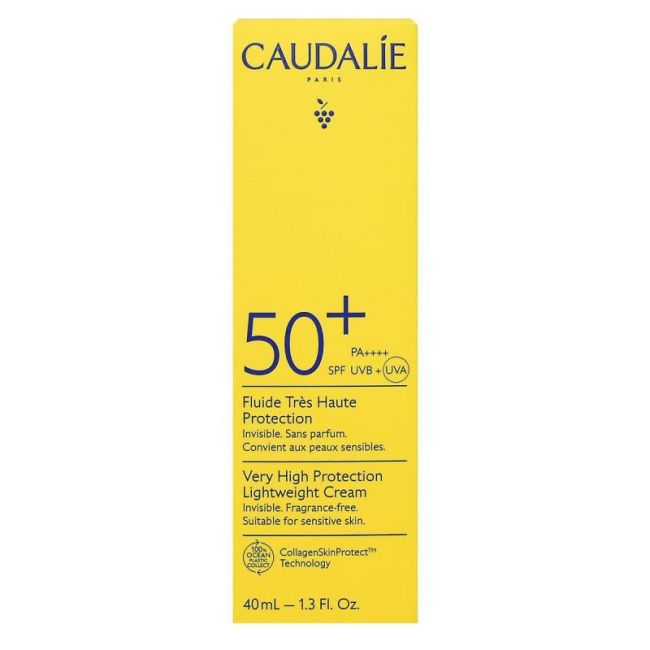 Caudalie Solaire Spf50+ Fluide Tres Haute Protection T/40Ml