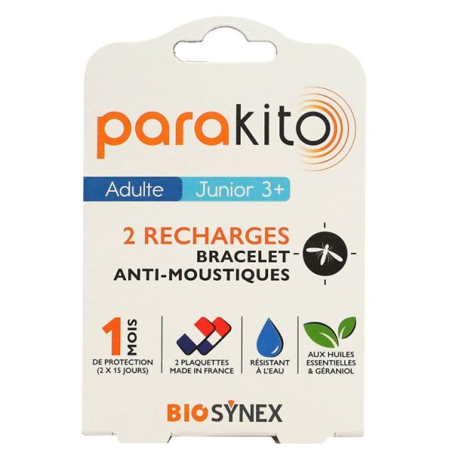 Parakito Recharge Adulte Et Junior + 3 Ans B/2