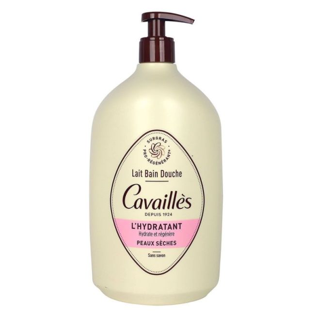Cavailles Gel Bain Douche Hydratant Fl Pompe/1L