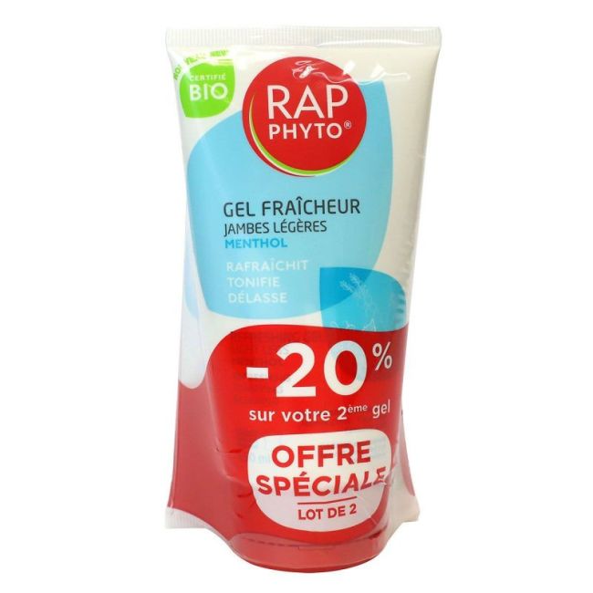 Rap Phyto Gel Fraicheur Menthol Bio 2T/150Ml