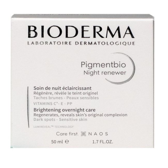 Bioderma Pigmentbio Night Renewer Cr T/50Ml