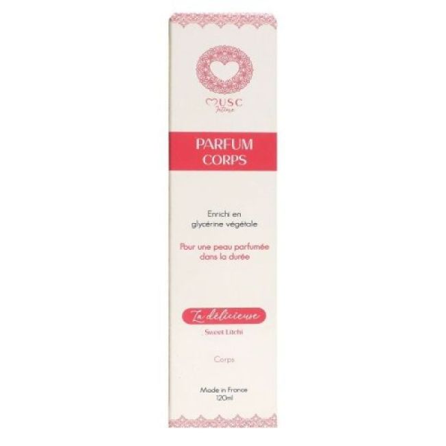 Musc Intime La Delicieuse Brume Corps Sweet Litchi Spray/120Ml