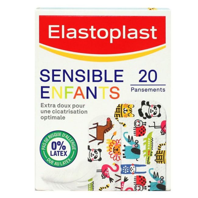 Elastoplast Pans Peau Sensible Enfant B/20