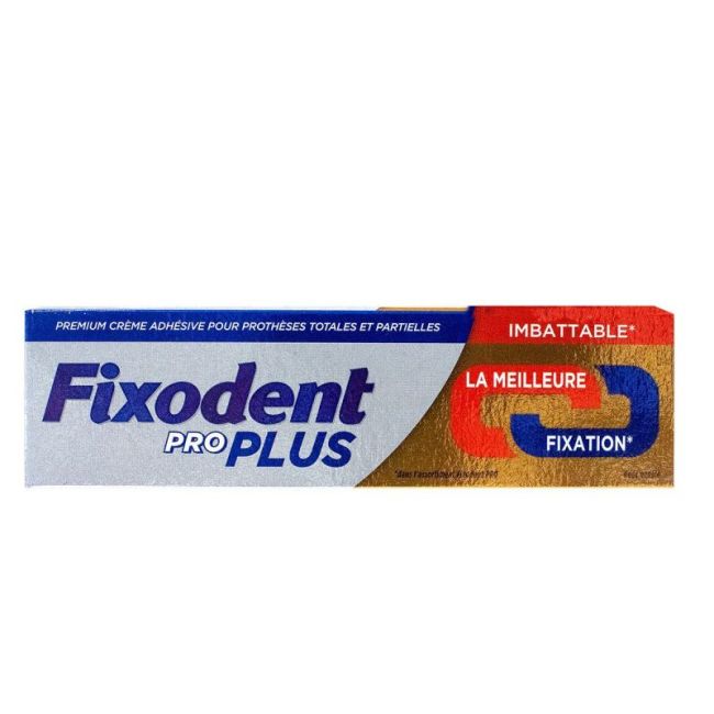 Fixodent Pro Cr Adhesive Plus La Meilleure Fixation T/40G