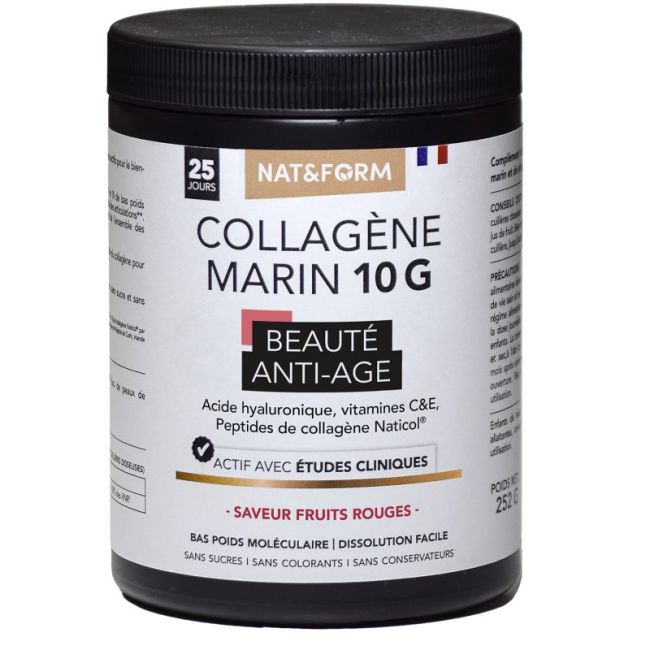 Nat&Form Nutra Prem Collag Pdr Beaute P 315G Fruits Rouges