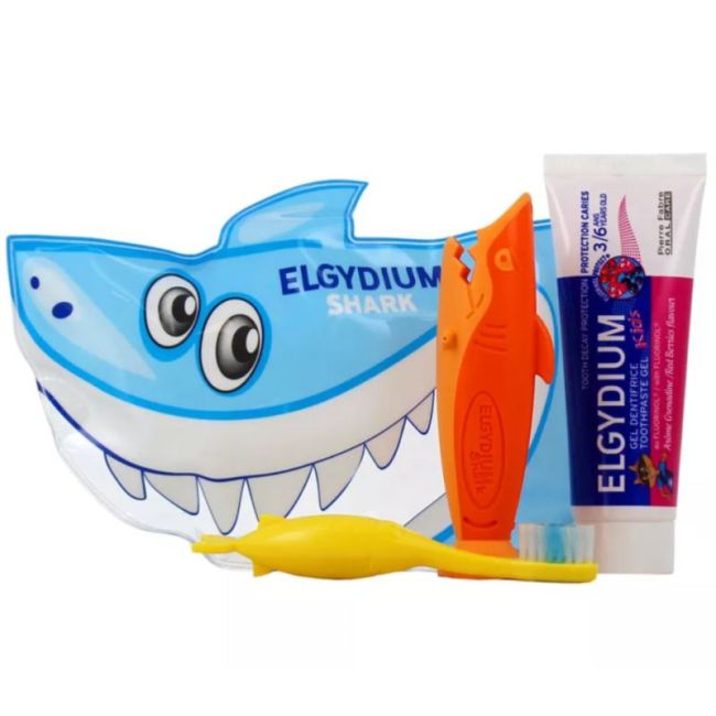 Elgydium Kids Shark Trousse Voyage