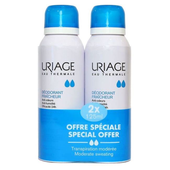 Uriage Deodorant Fraicheur 2Aeros/125Ml