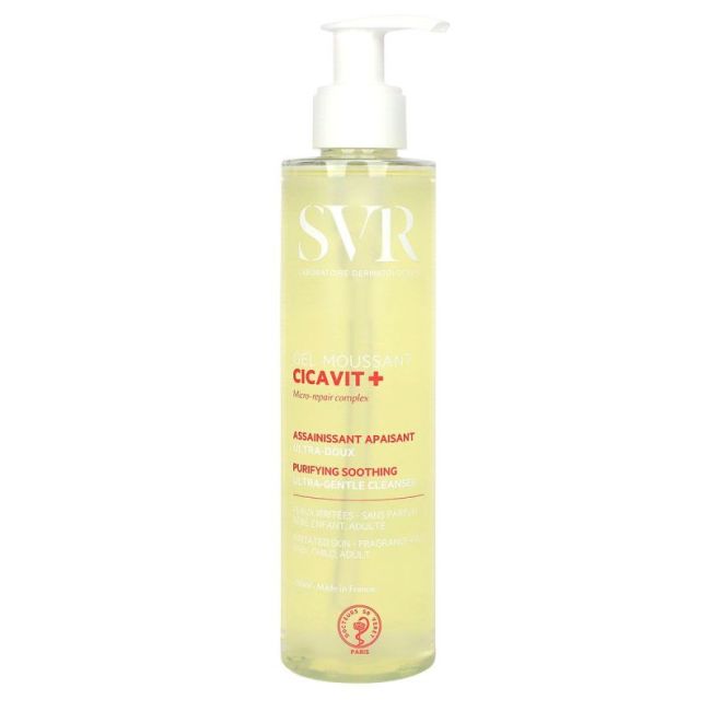 Svr Cicavit+ Gel Moussant Fl Pompe/200Ml