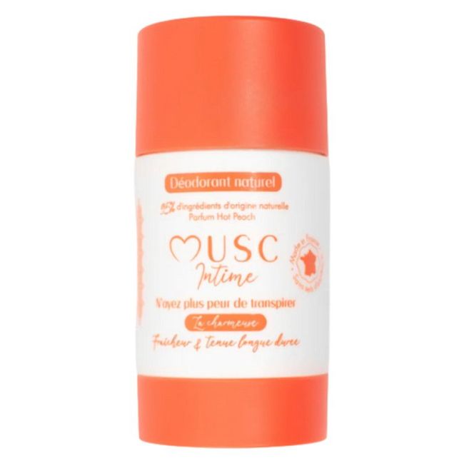 Musc Intime La Charmeuse Deodorant Naturel Hot Peach Stick/50G
