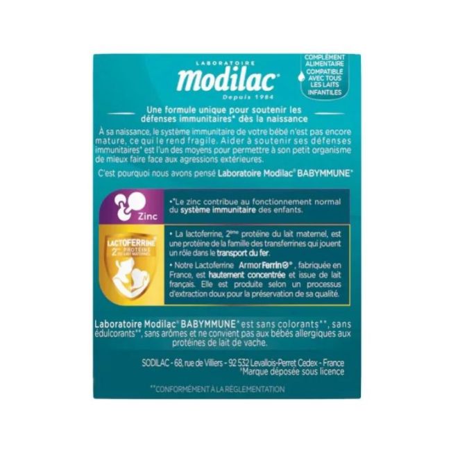 Modilac Babymmune Pdr 30Sticks