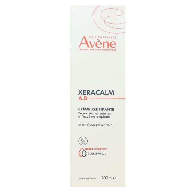 Avene Xeracalm A.d Cr Relipidante Cosmetique Sterile T/200Ml