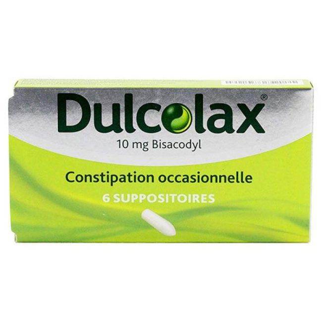 Dulcolax 10 Mg Suppos Plq/6