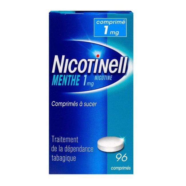 Nicotinell 1 Mg Cpr A Sucer Menthe Plq/96