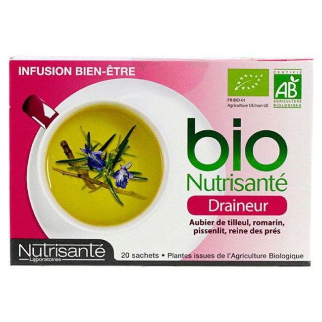 Nutrisante Infusions Bio Tis Draineur 20Sach