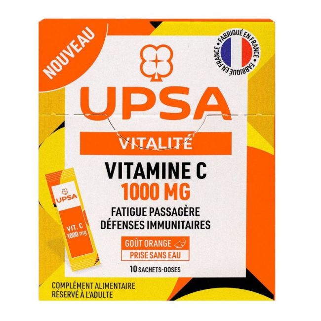 Upsa Vitamine C 1000 Pdr 10Sach