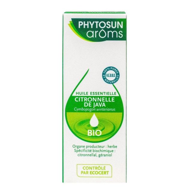 Phytosun Aroms Huile Essentielle Bio Citronnelle De Java Fl/10Ml